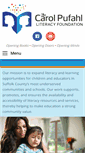 Mobile Screenshot of cpliteracyfoundation.org